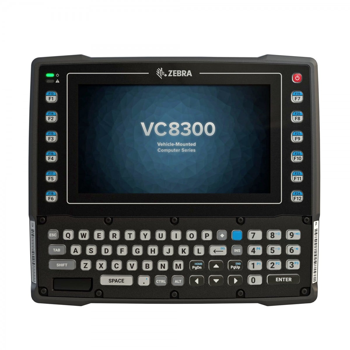 "Zebra VC8300 ordinateur portable de poche 26,4 cm (10.4"") 1024 x 768 pixels Écran tactile 3,7 kg Noir"