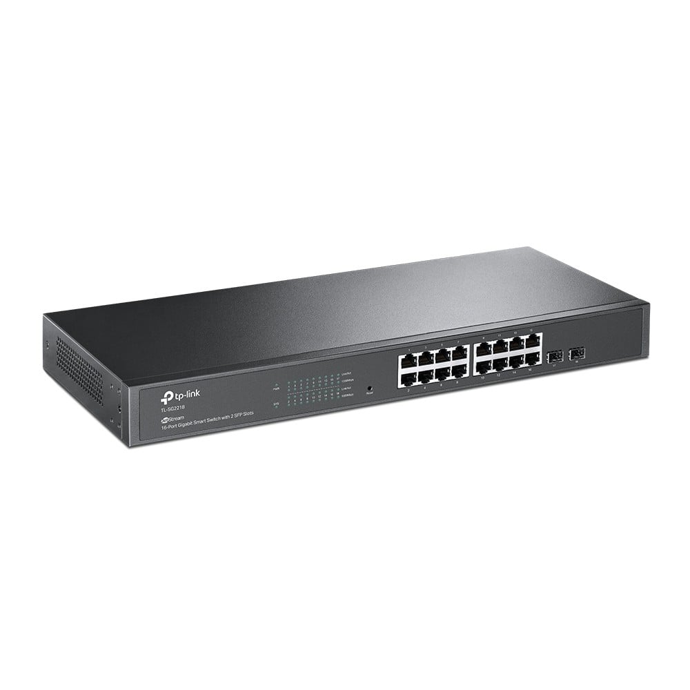 TP-Link JetStream TL-SG2218 commutateur réseau Géré L2/L2+ Gigabit Ethernet (10/100/1000) 1U Noir