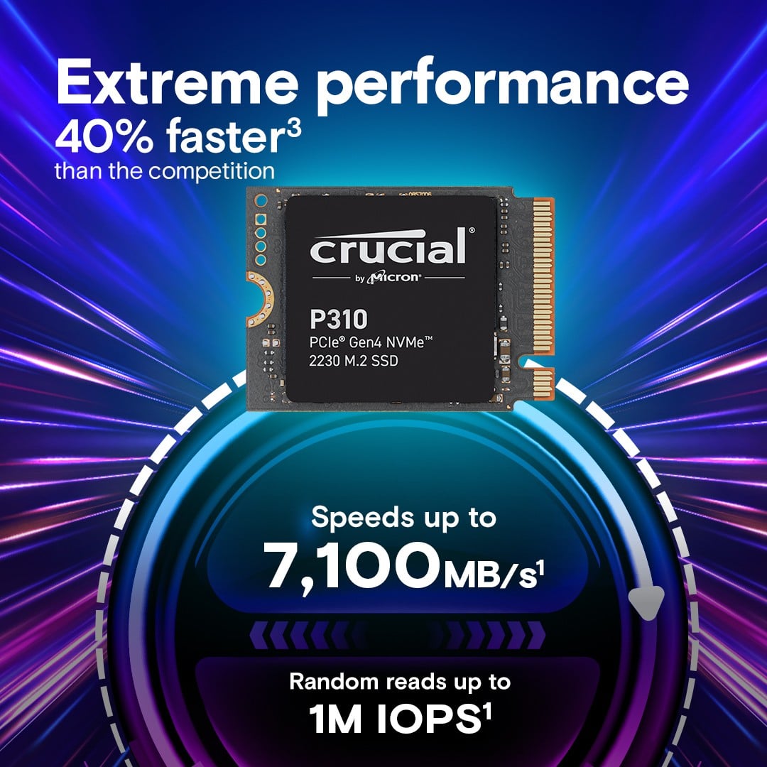 Crucial CT2000P310SSD2 disque SSD 2 To PCI Express 4.0