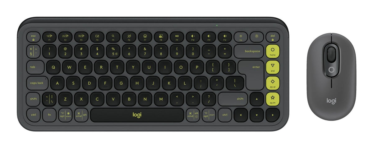 Logitech 920-013140 Combo Clavier et Souris POP Icon Graphite