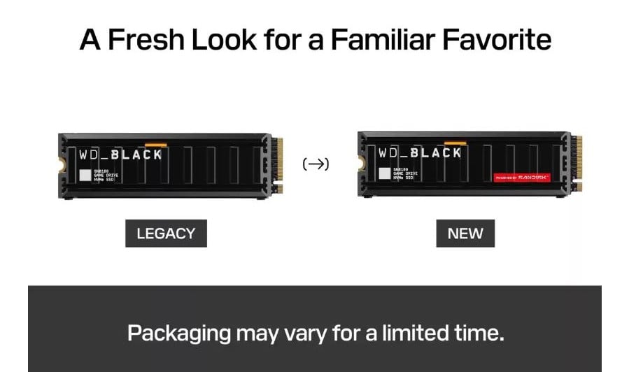 WD Black SN8100 NVMe SSD - 8To With Heatsink