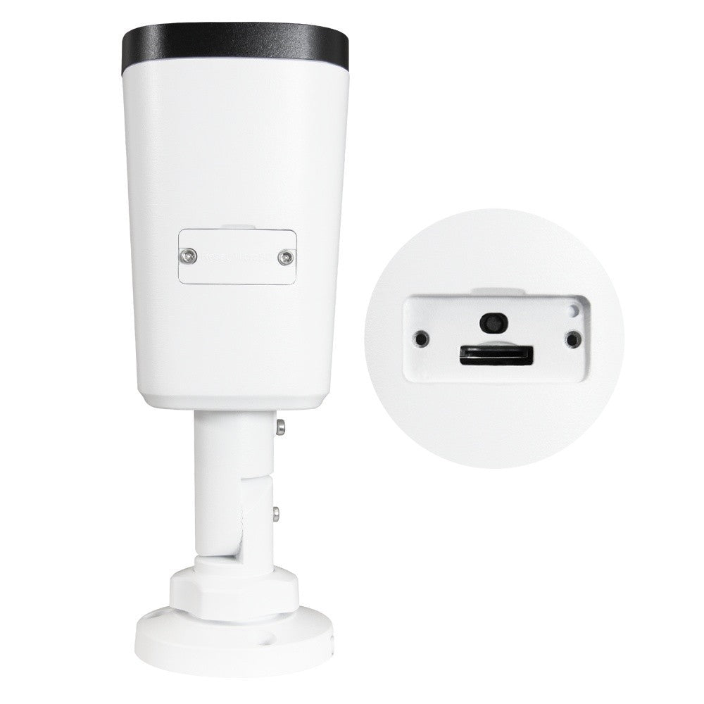 BCS BCS-P-TIP26FCL3-Ai1 Caméra tubulaire IP 6MP avec technologie NightColor et microphone