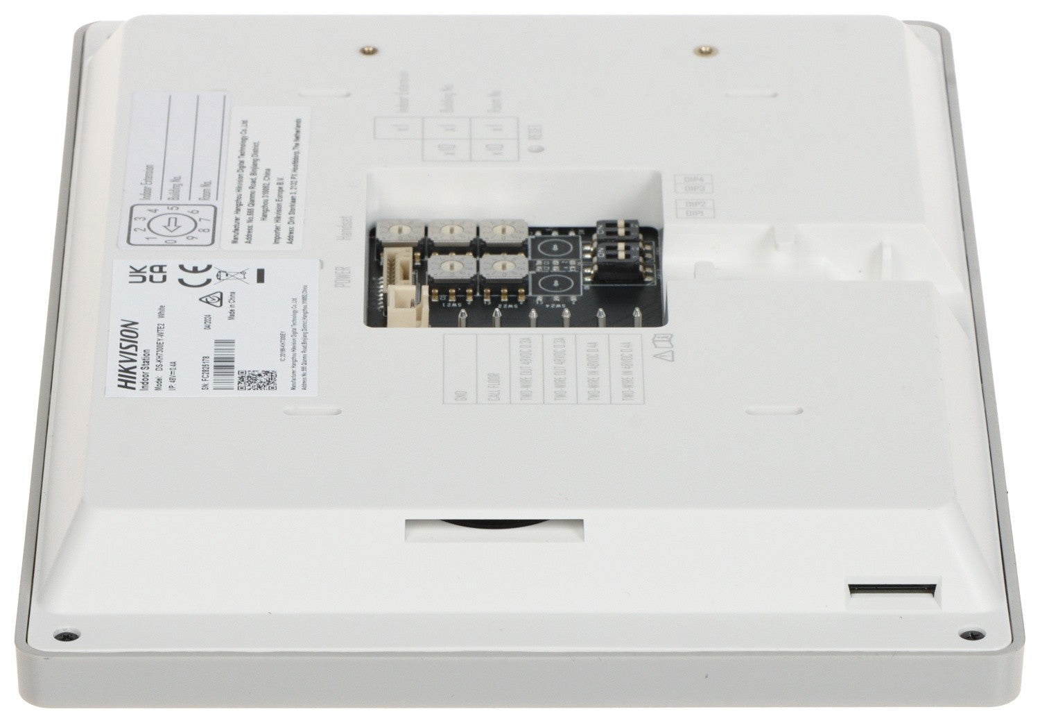 Hikvision DS-KH7300EY-WTE2/Blanc Station intérieure HD 2 fils