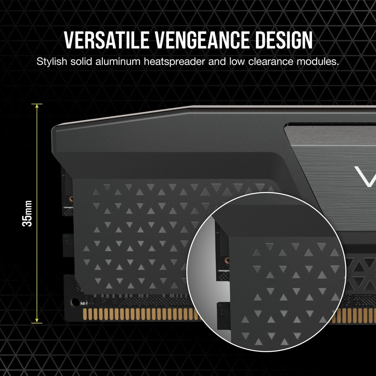 Module de mémoire Corsair Vengeance CMK32GX5M2B6000C38 32 Go 2 x 16 Go DDR5