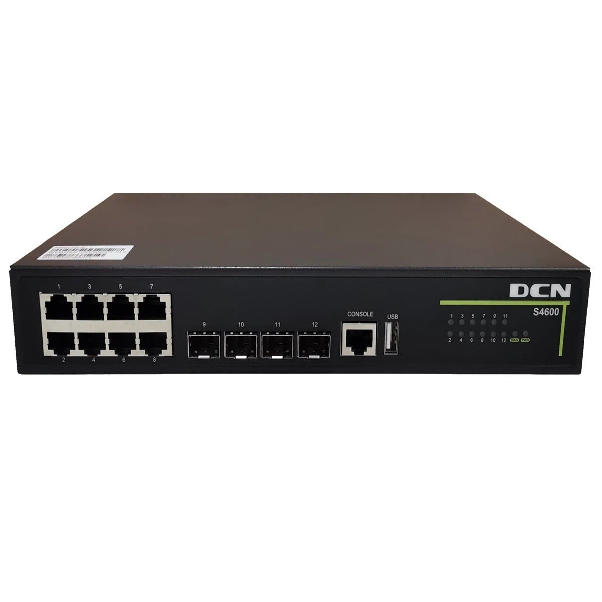 DCN Europe S4600-12X-SI 8x10/100/1000Base-T + 4x1/10GBase-X SFP+