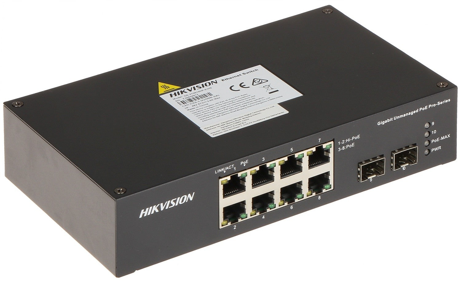 Hikvision DS-3T0510HP-E/HS Commutateur