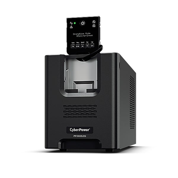 CyberPower PR1000ELCD alimentation d'énergie non interruptible 1 kVA 900 W 8 sortie(s) CA