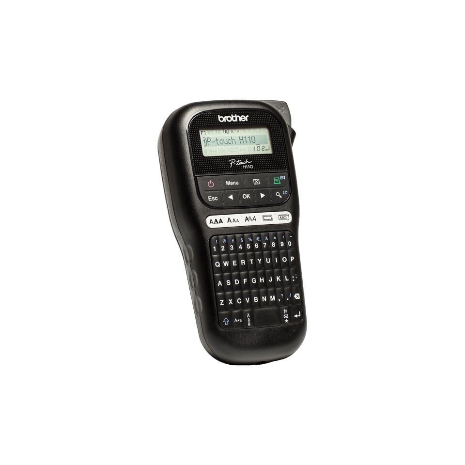 Brother PT-H110 imprimante pour étiquettes Transfert thermique 180 x 180 DPI 20 mm/sec TZe QWERTY