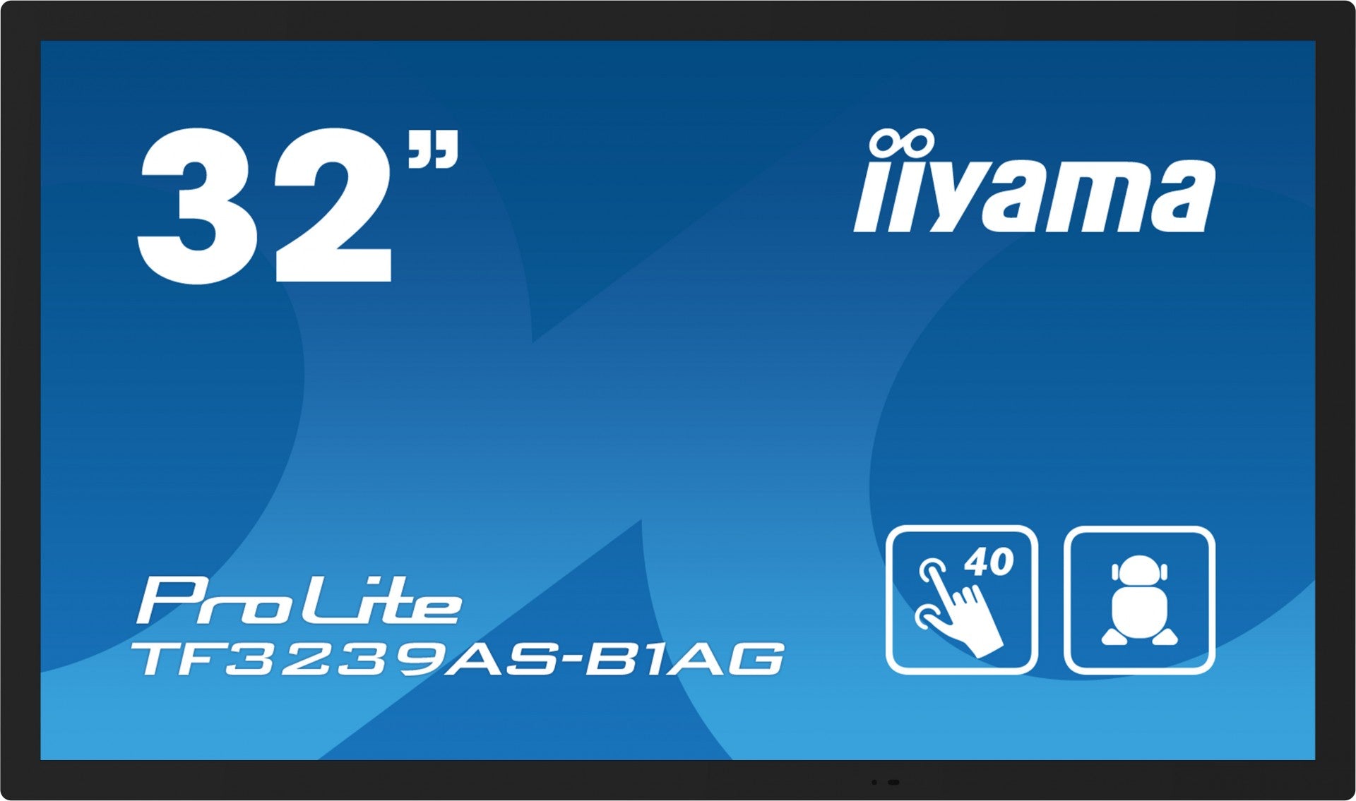 32" Bonded PCAP Anti-glare Bezel Free 40