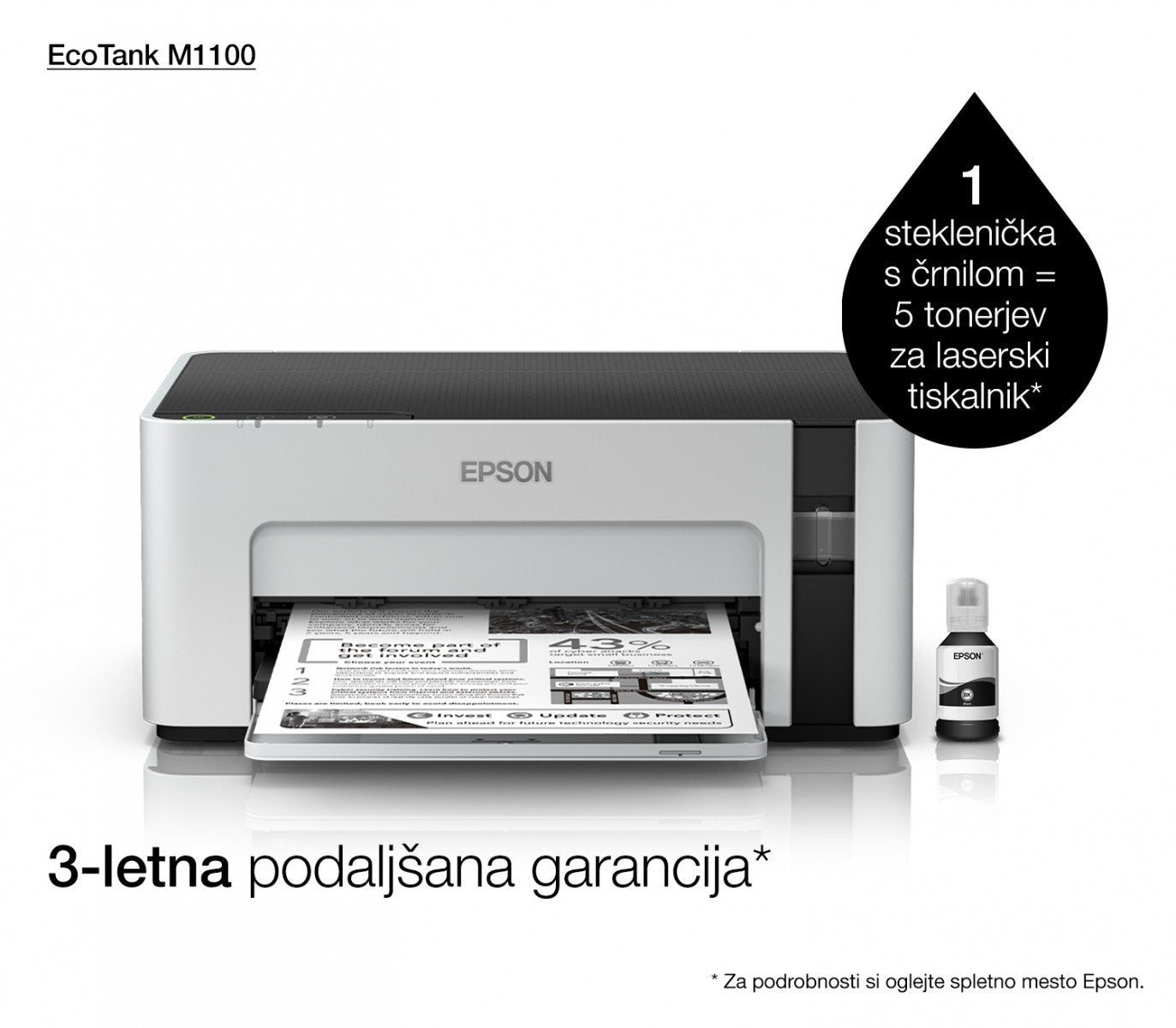 Epson EcoTank M1100 imprimante jets d'encres 1440 x 720 DPI A4