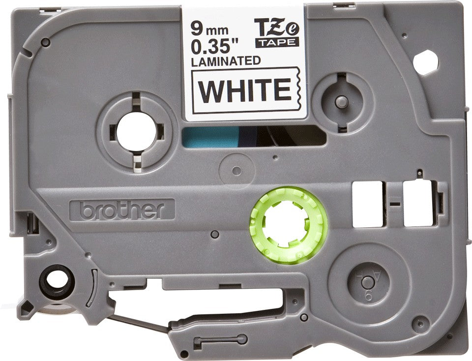 Tape/9mm black on white f P-Touch TZE