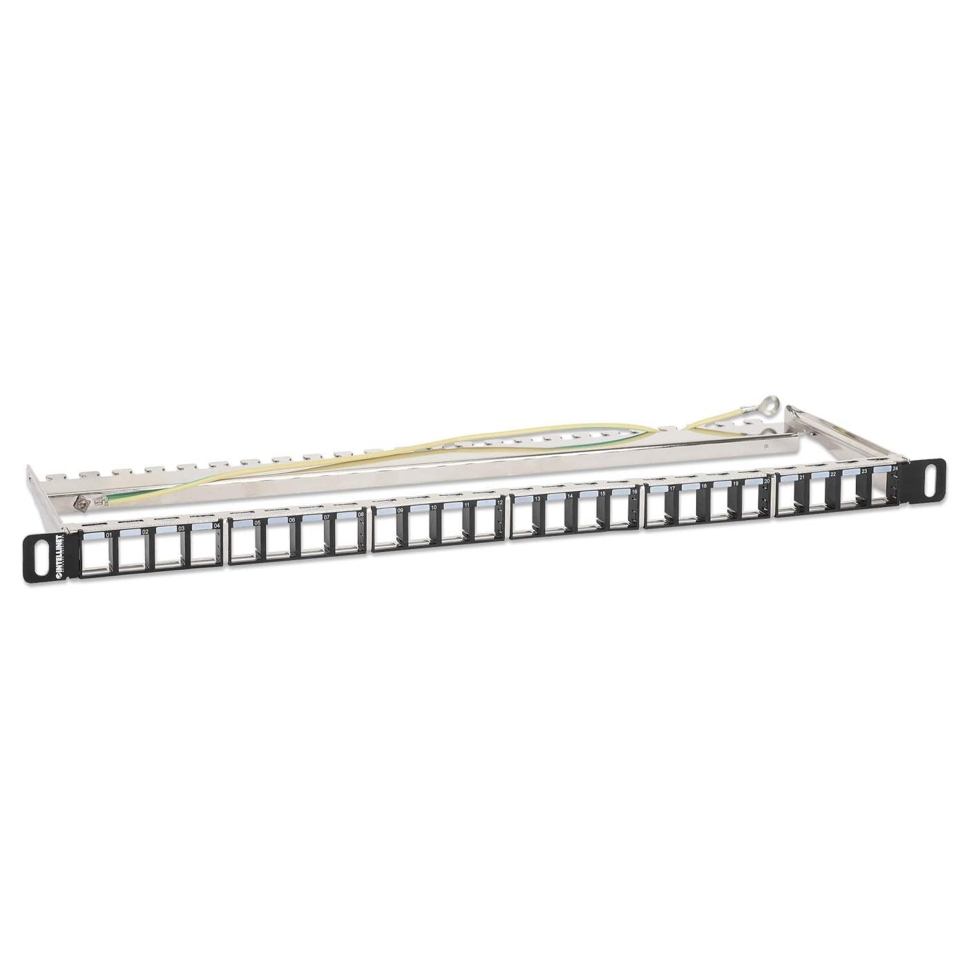 Intellinet 721011 Panneau de brassage 24P Keyst 0,5U