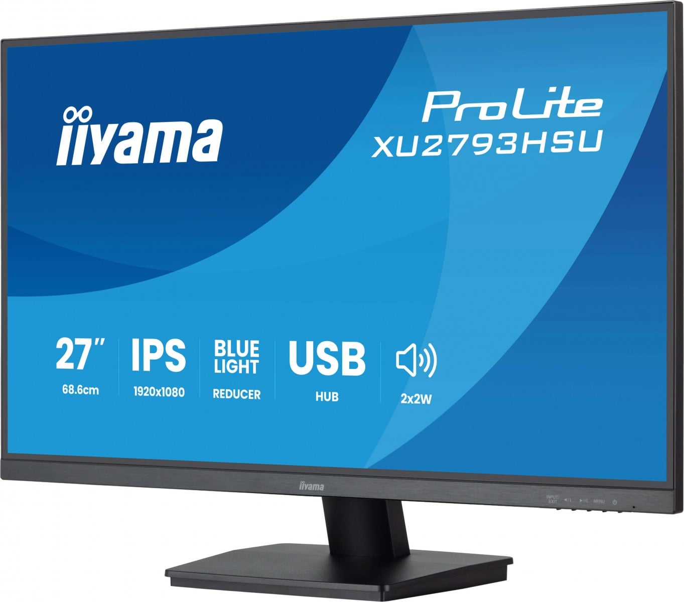 iiyama XU2793HSU-B7 27 pouces IPS 1920x1080 300cd/m2 1ms HDMI DP USB