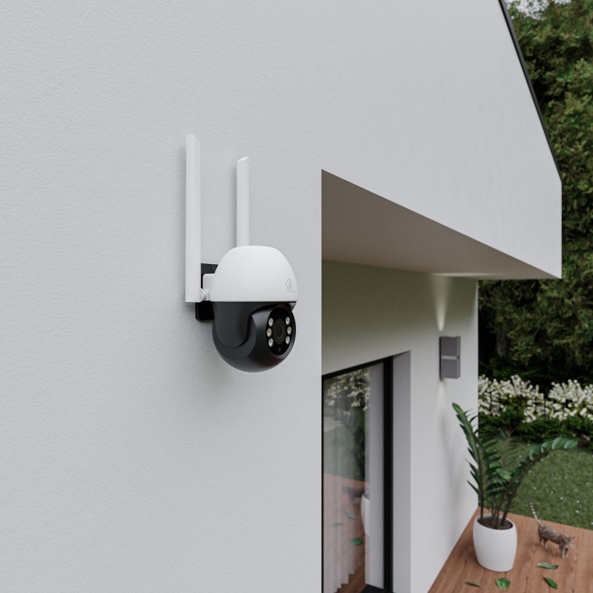 Extralink Perun Caméra de Sécurité Extérieure EOC-268 | Caméra IP | 1296p, PTZ