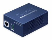 PLANET POE-173S-12V séparateur voix-données Connexion Ethernet, supportant l'alimentation via ce port (PoE) Bleu