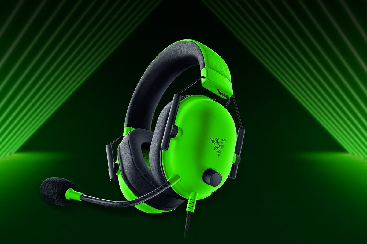 Razer BlackShark V2 X Casque Avec fil Arceau Gaming Vert, Noir