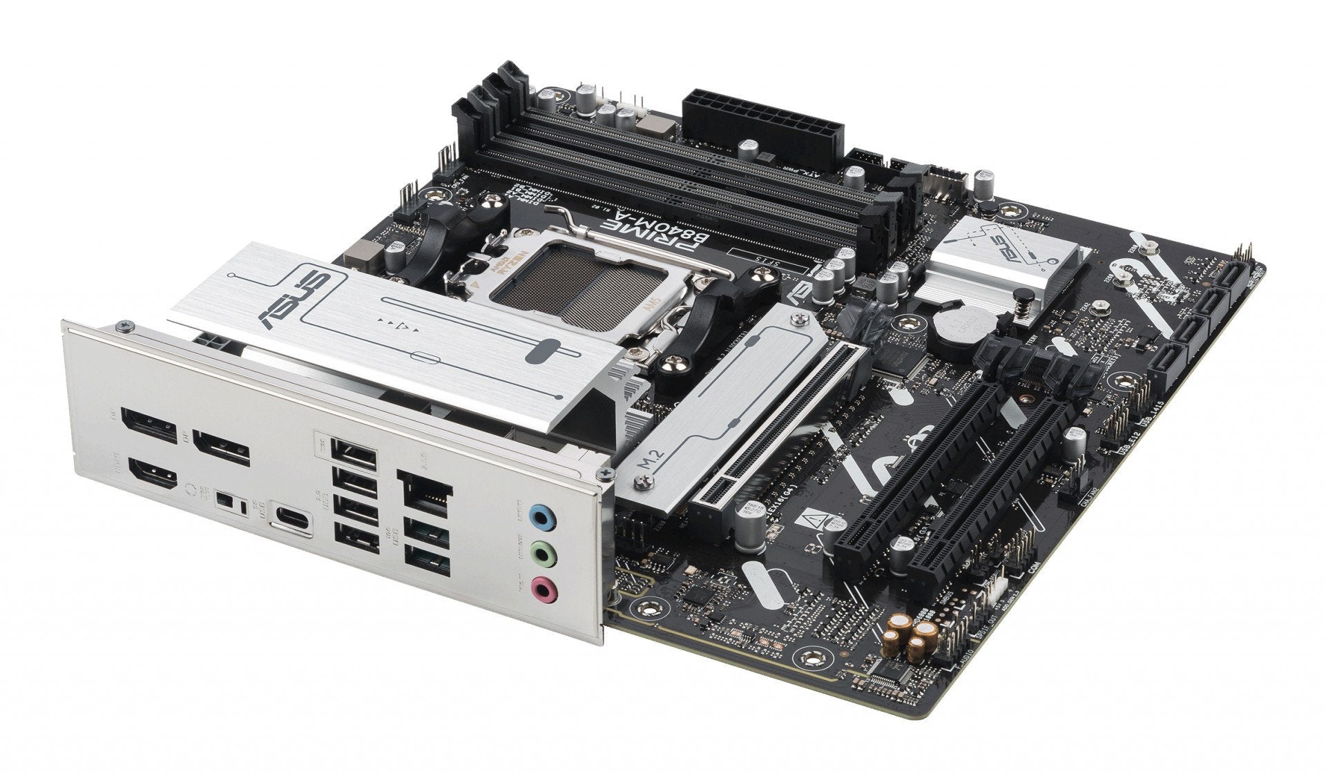 ASUS PRIME B840M-A-CSM AM5 DDR5 micro ATX MB 1xHDMI 2xDP 3xM.2 4xSATA