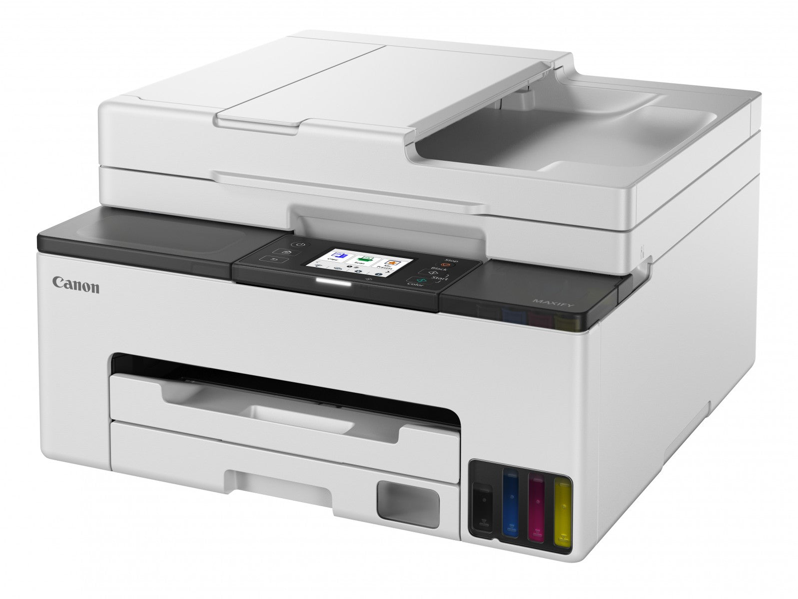 CANON MAXIFY GX2050 MFP colour inkjet refillable A4 15ipm Print 250sheets USB Wi-Fi LAN +1 ink set +2extra black bottles