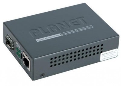 PLANET GT805A convertisseur de support réseau 1000 Mbit/s Multimode Noir