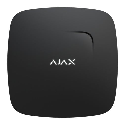 Ajax Systems 38104.10.BL1 FireProtect Jeweller - détecteur de fumée et de chaleur sans fil - noir
