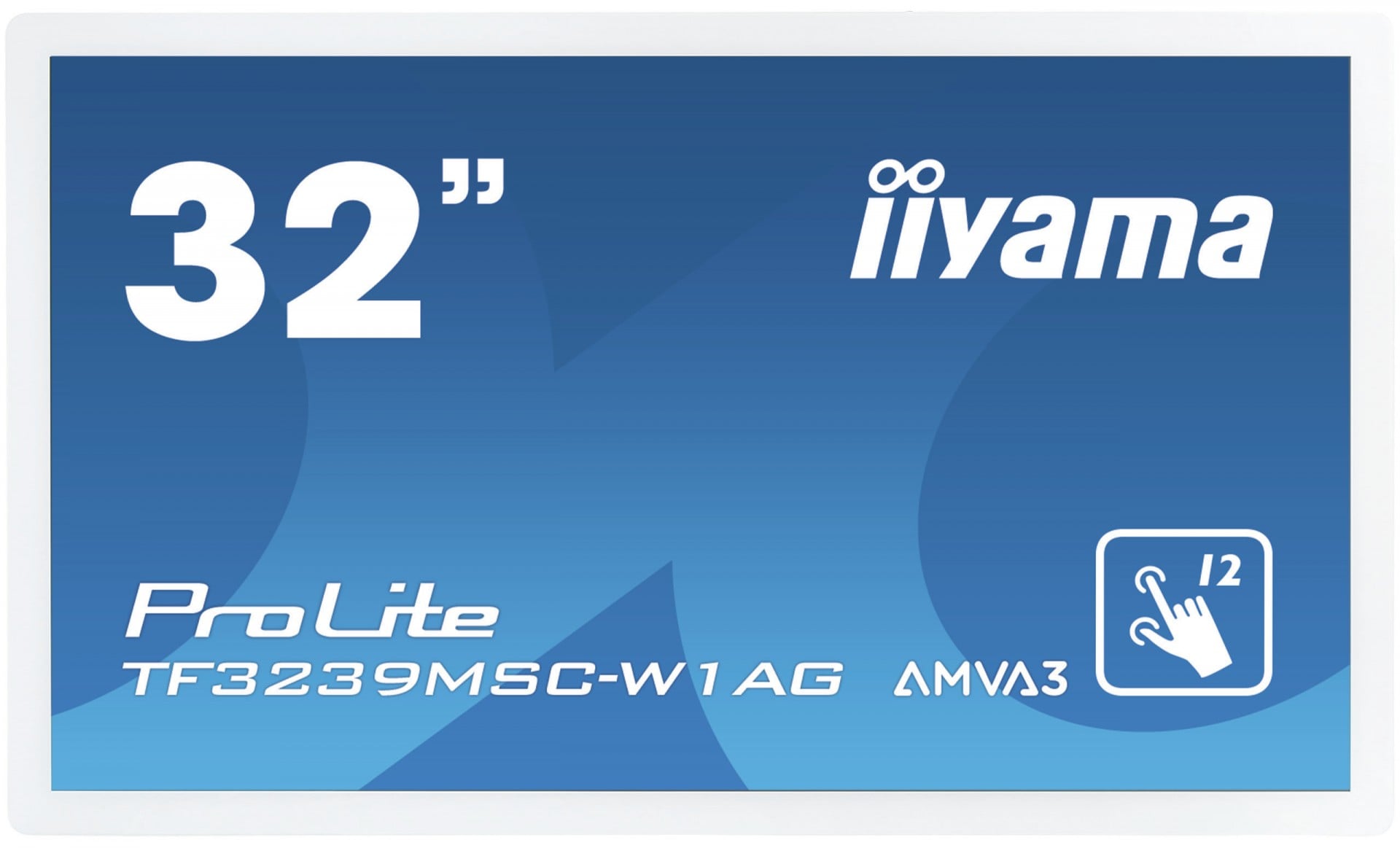 Iiyama 43in PCAP Large Format Display White