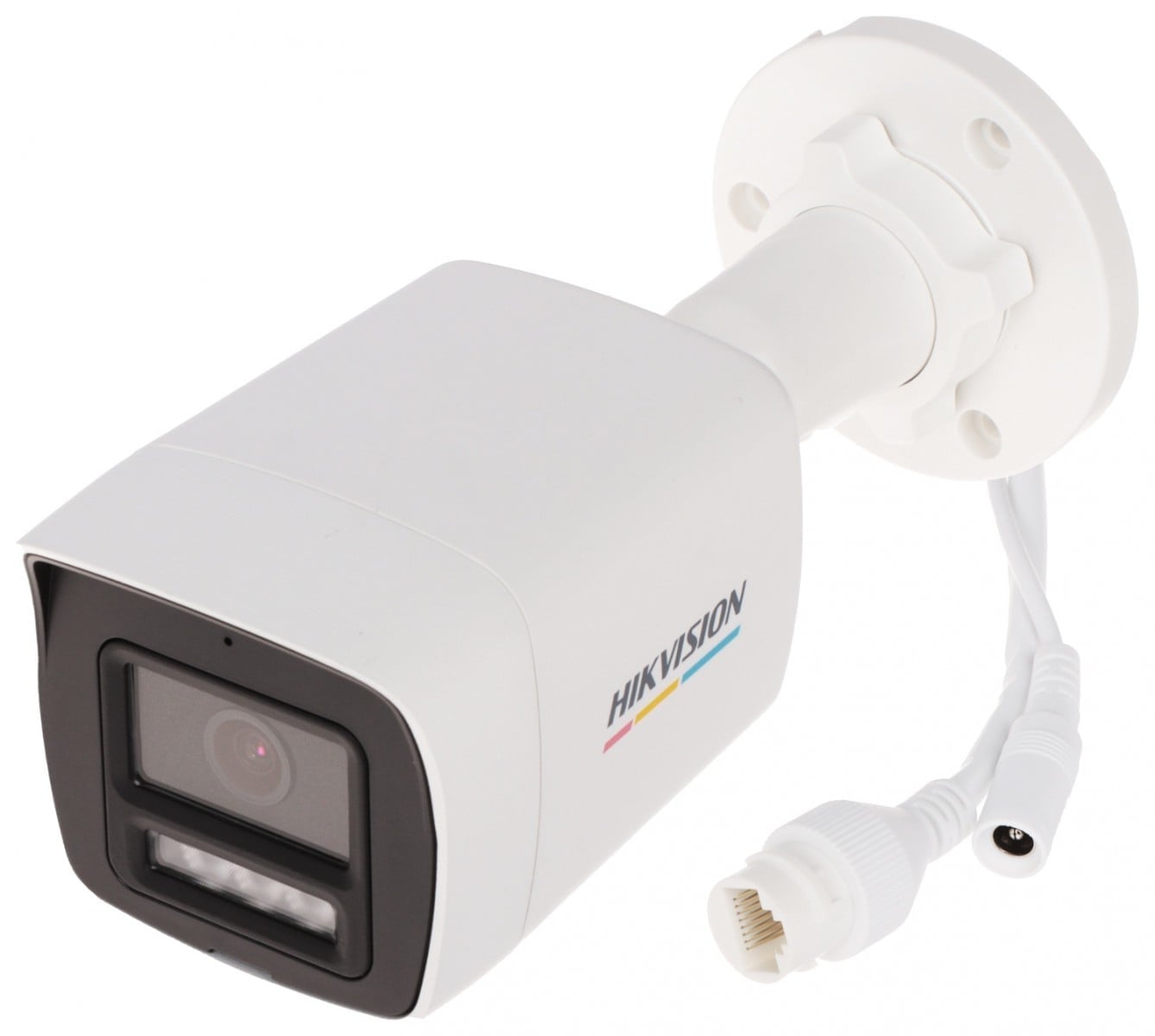 Hikvision DS-2CD1027G2H-LIU 2.8mm PL 2 MP ColorVu avec lumiere hybride intelligente caméra réseau fixe Bullet