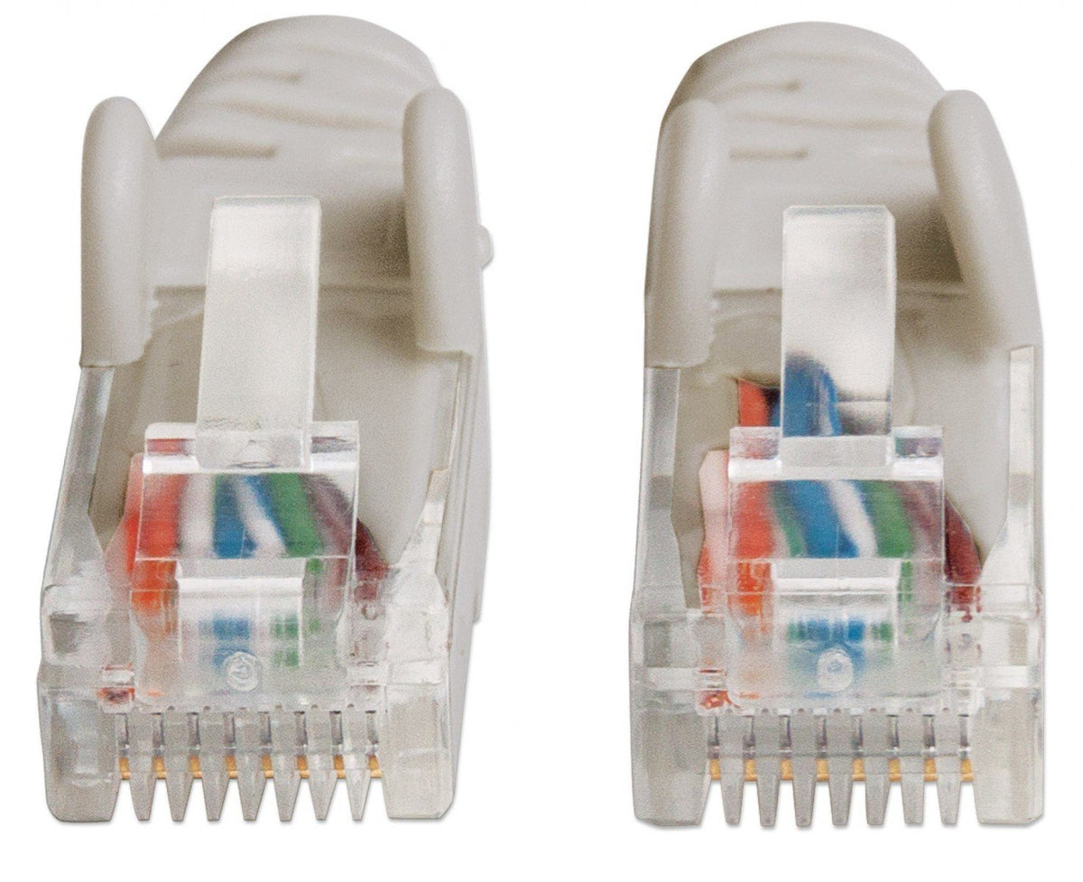 Intellinet RJ-45 M/M, 20m câble de réseau Gris Cat6 U/UTP (UTP)