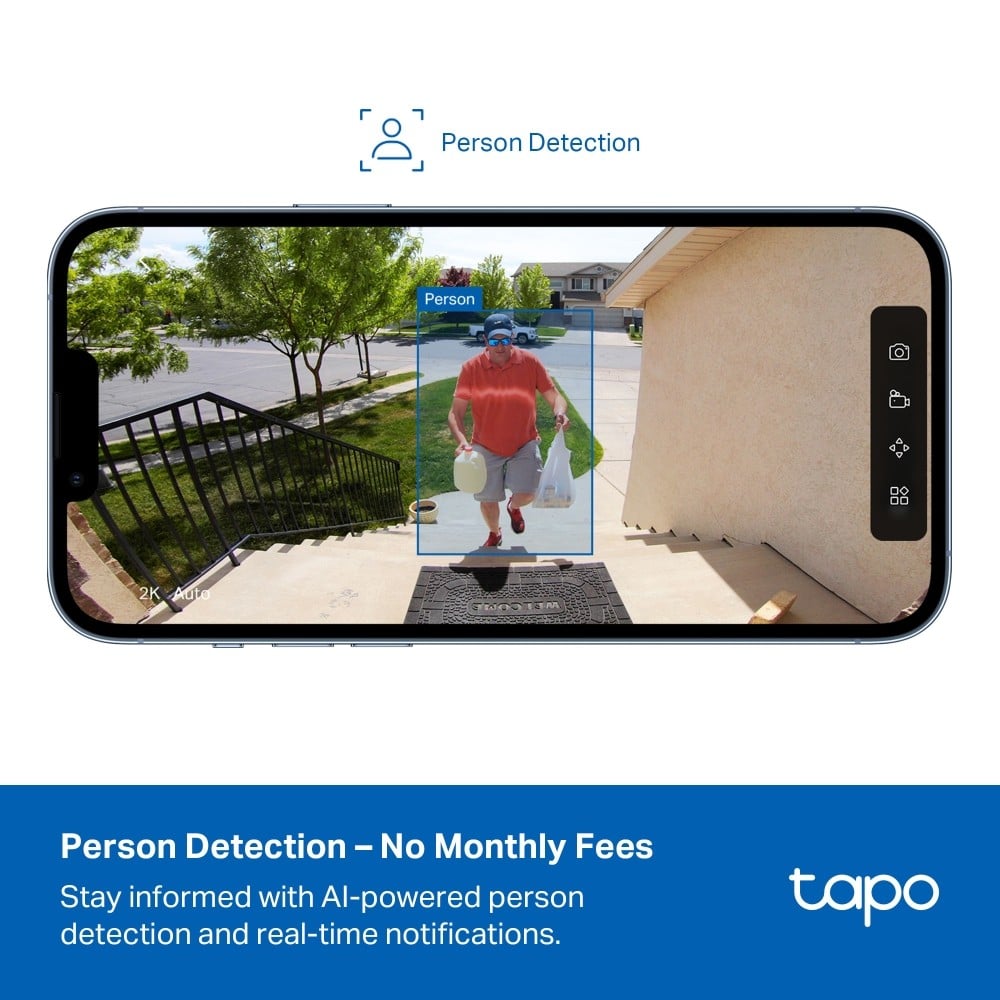 TP-Link Tapo C400 KIT Boîte Caméra de sécurité IP Extérieure 1920 x 1080 pixels Mur