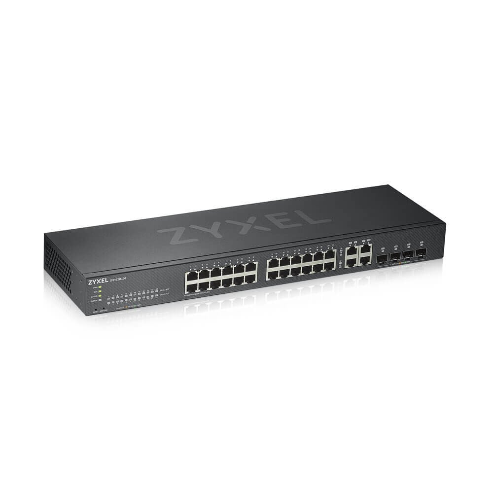 28 Port Smart Managed Gigabit Switch 24x