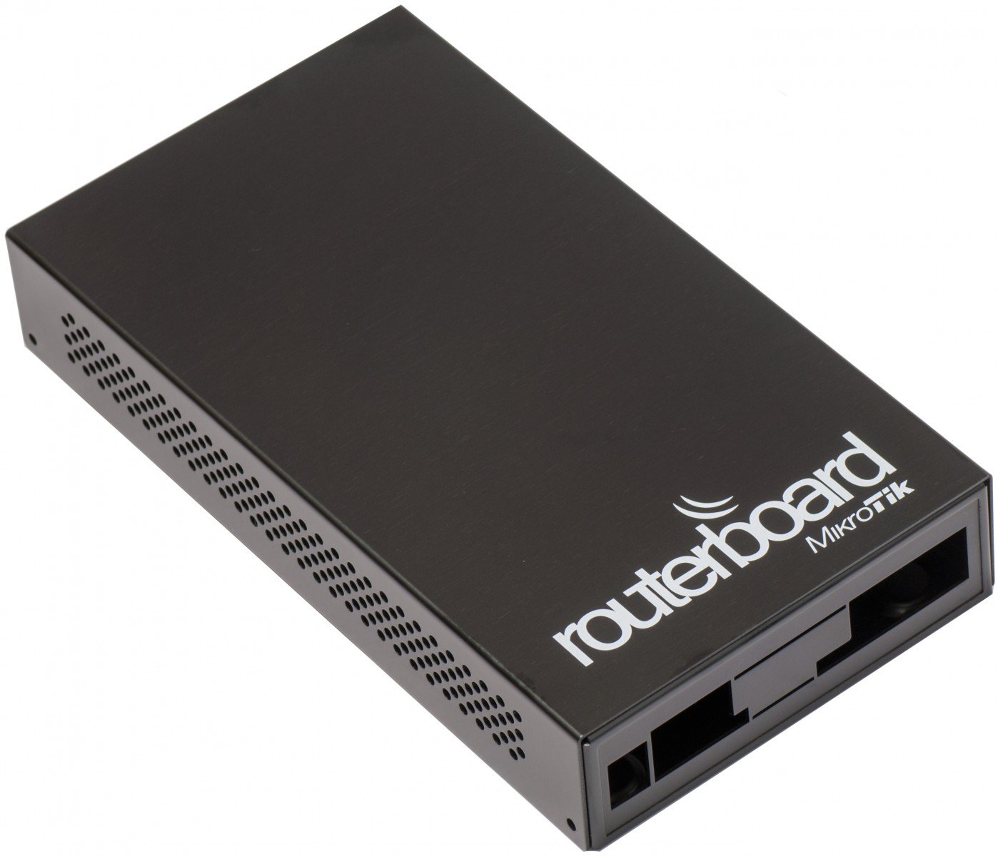 MikroTik CA433U Boîtier aluminium avec ports Ethernet, RS232, USB, LED pour RouterBoard RB433/RB433AH
