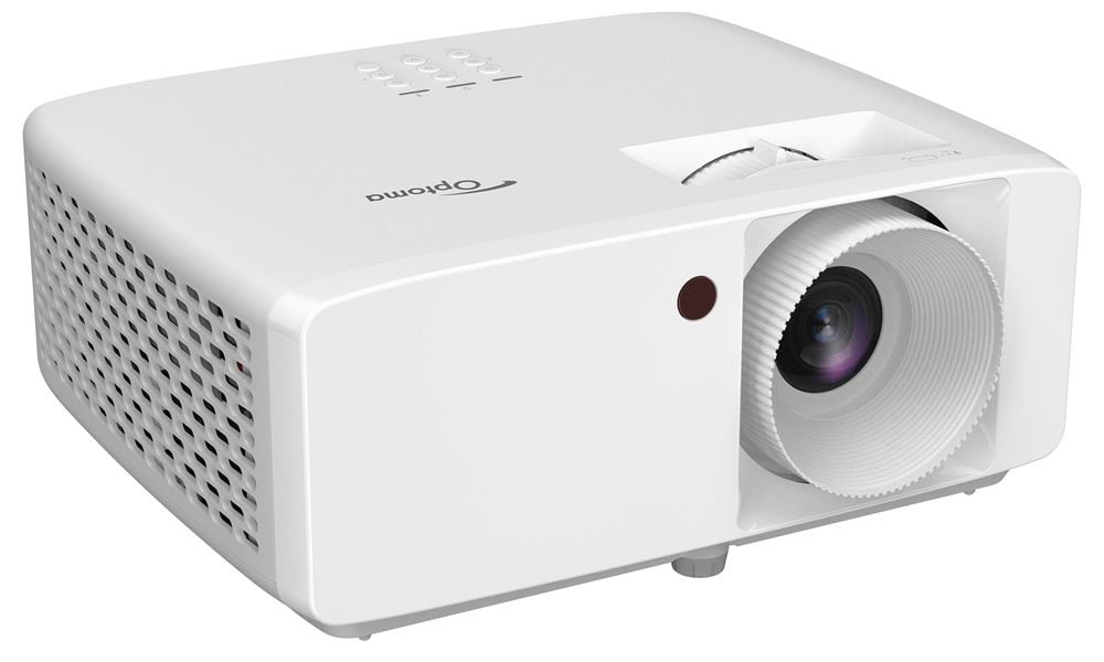 OPTOMA ZH400 FHD 1920x1080 4000lm Laser Projector 300 000:1 TR 1.48:1 1.62:1 2HDMI USB-A Power Audio 3.5mm 3Kg White