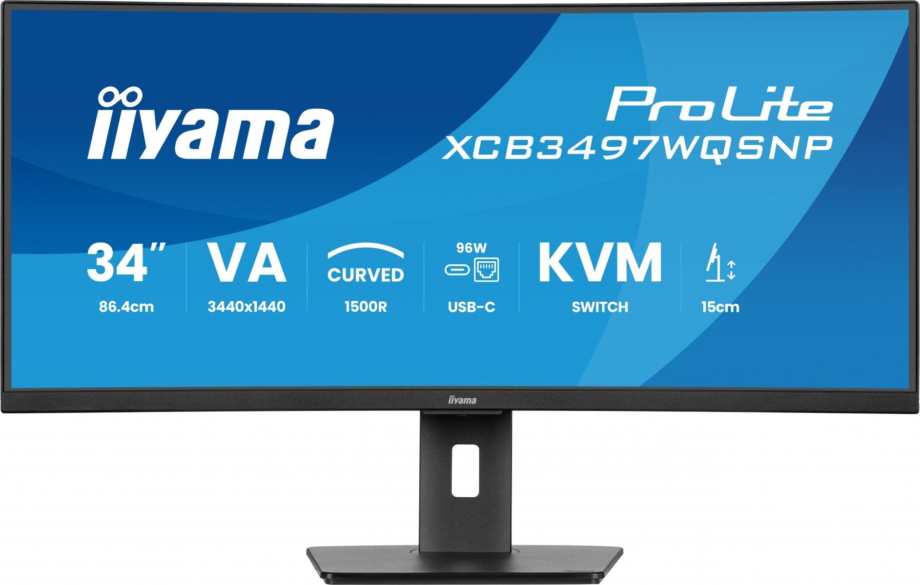 XCB3497WQSNP-B1 34" UW Curved VA-3440x14