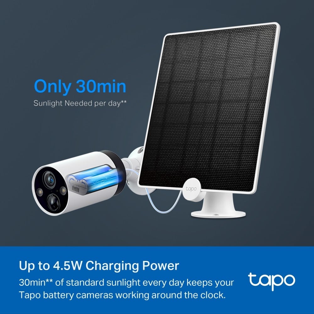 TP-Link Tapo A200 Panneau solaire 4,5 W