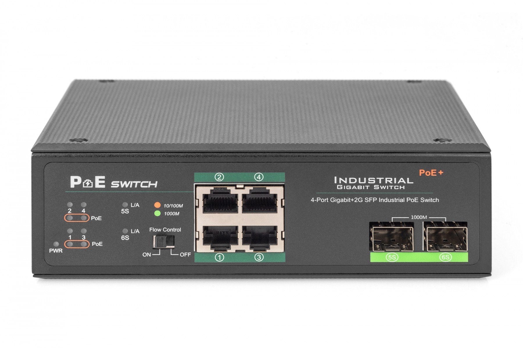 Digitus DN-651109 commutateur réseau Non-géré Gigabit Ethernet (10/100/1000) Connexion Ethernet, supportant l'alimentation via ce port (PoE) Noir
