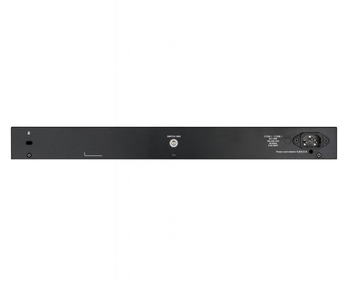 D-Link DGS-1250-28XMP commutateur réseau Géré L3 Gigabit Ethernet (10/100/1000) Connexion Ethernet, supportant l'alimentation via ce port (PoE) Noir