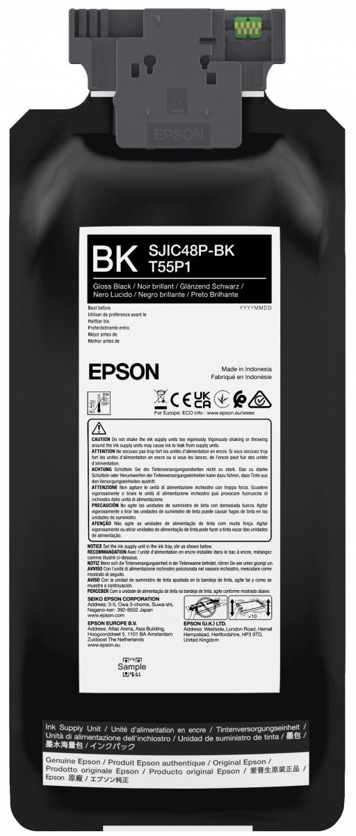 Epson SJIC48P-BK cartouche d'encre 1 piece(s) Original Noir