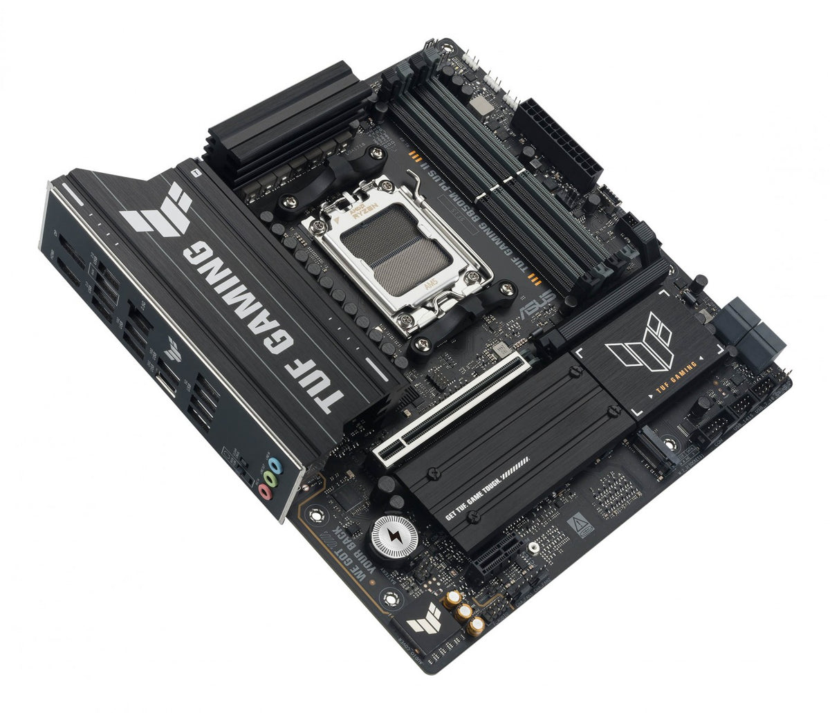 ASUS AMD TUF GAMING B850M-PLUS II Micro-ATX motherboard DDR5 PCIe 5.0 3xM.2 1xHDMI 1xDisplayPort