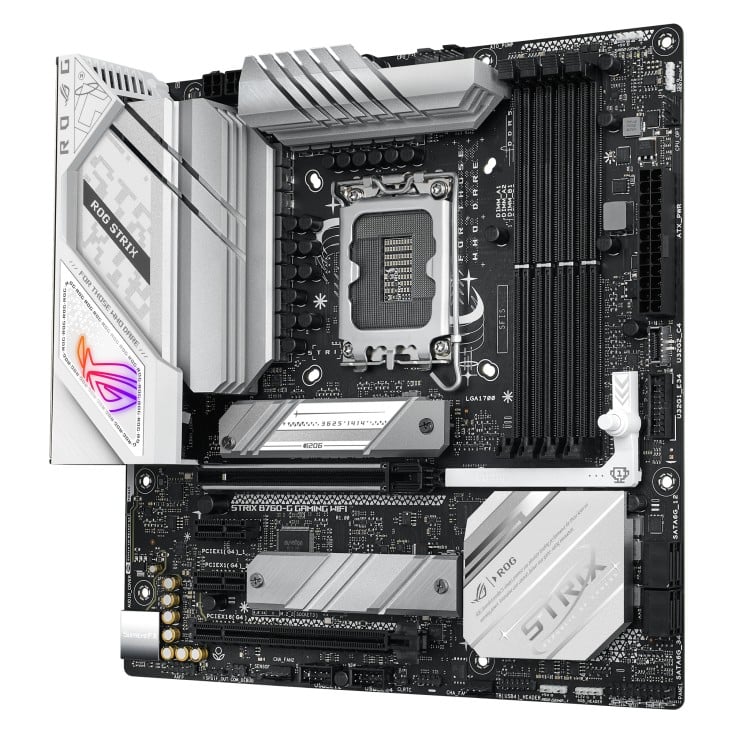 ASUS ROG STRIX B760-G GAMING WIFI LGA 1700 4xDDR5 microATX 4xSATA MB 1xHDMI 1xDP 2xM.2