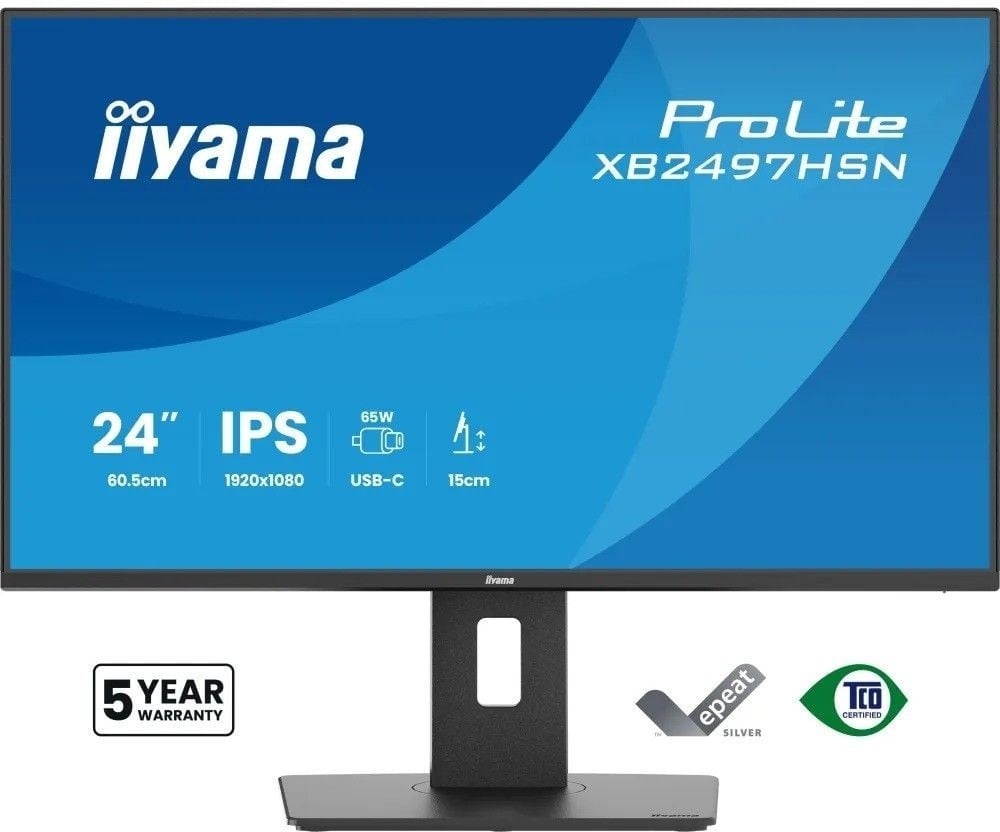 XB2497HSN-B1 24" FHD+USB-C Dock+LAN