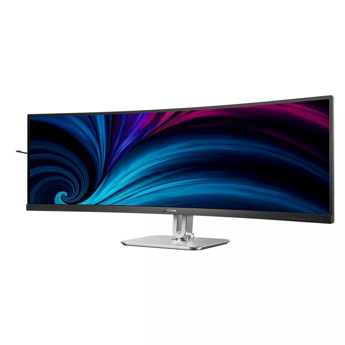 PHILIPS 49B2U5900C/00 48.8p 5120x1440 75Hz VA CURVED H/A 150MM SUPERWIDE USB C DOCKING DISPLAY 100W SmartKVM USB HUB SPEAKERS