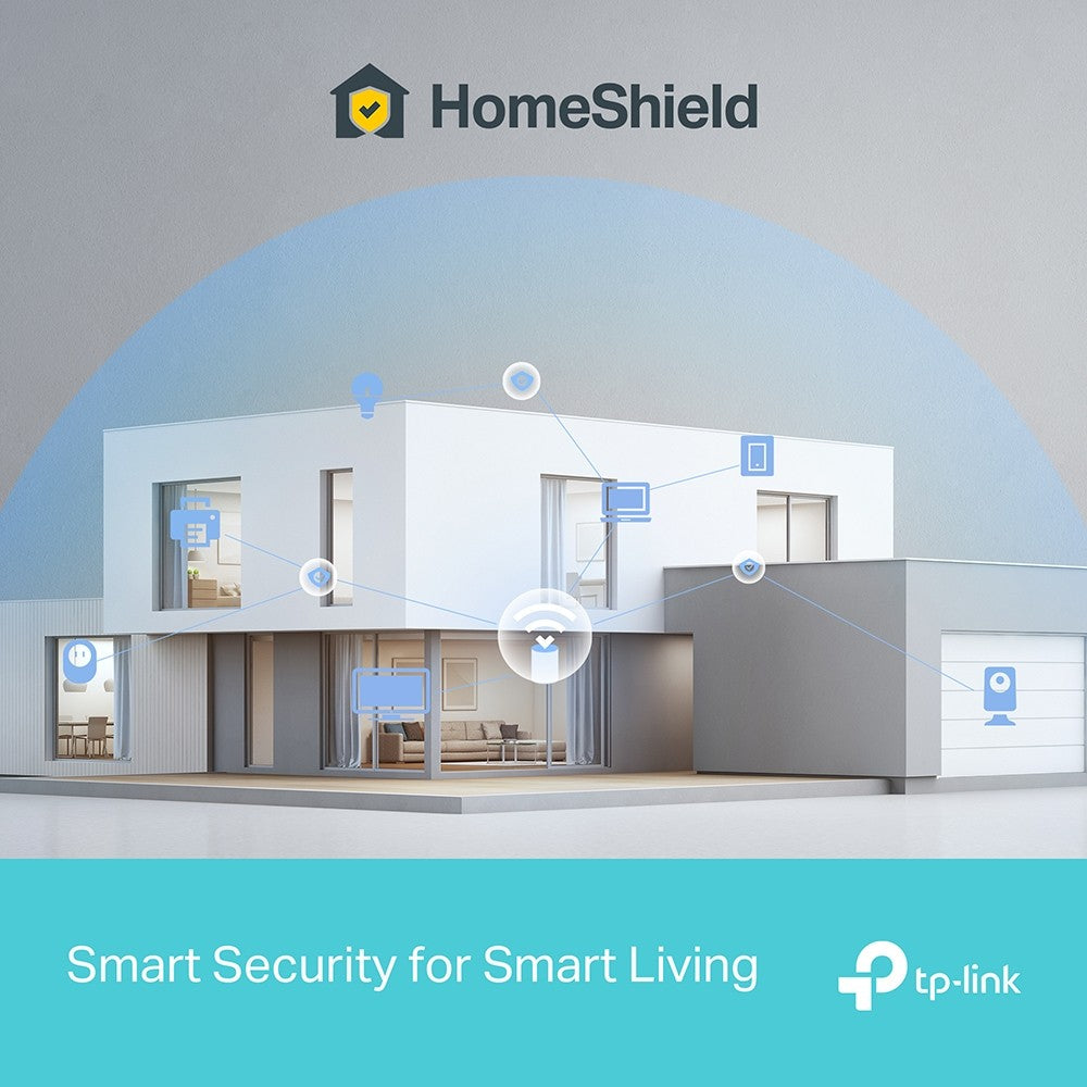 TP-LINK BE9300 Whole Home Mesh Wi-Fi 7 System Tri-Band 574Mbps at 2.4GHz + 2880Mbps at 5GHz + 5760Mbps at 6GHz Internal Antenna