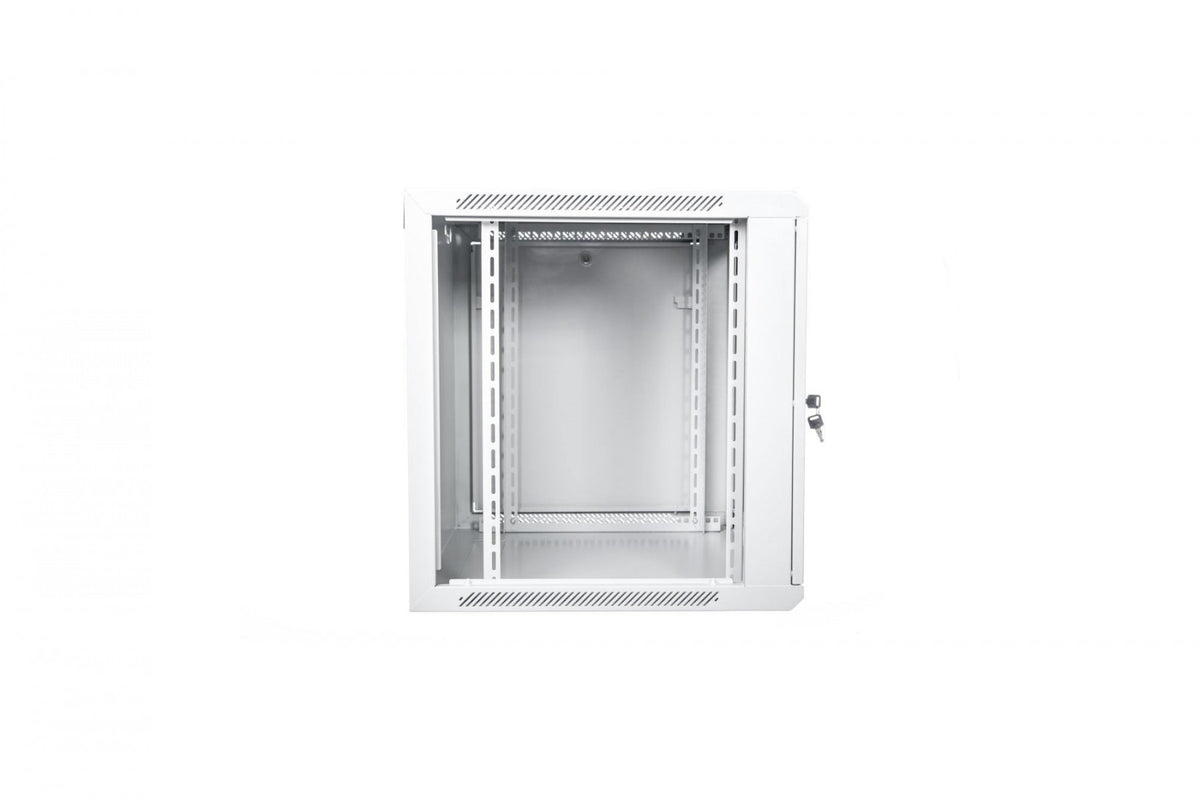 Digitus DN-W19 12U/600 étagere Rack monté sur le mur Gris clair