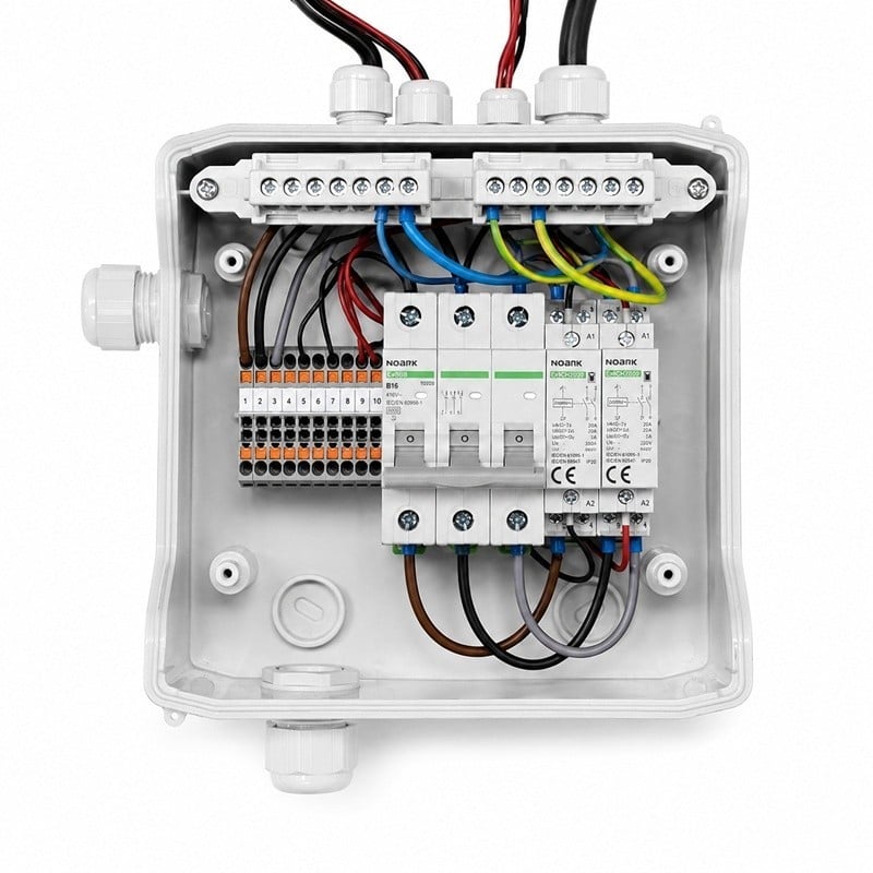 Kensol SH-1225 AC Tableau de connexion hydrobox pour pompe a chaleur Fox