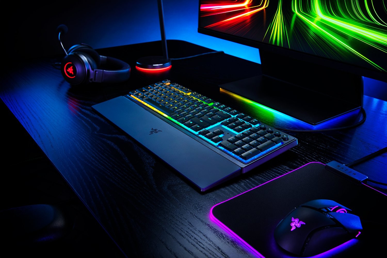 Razer Ornata V3 - US clavier Gaming USB Anglais Noir