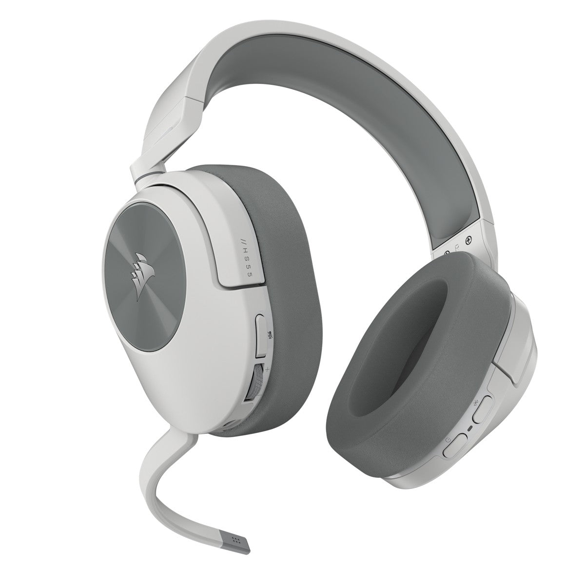 Casques Bluetooth avec Microphone Corsair HS55 WIRELESS Blanc