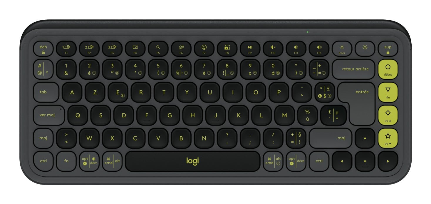LOGITECH POP ICON KEYS - GRAPHITE (FR)