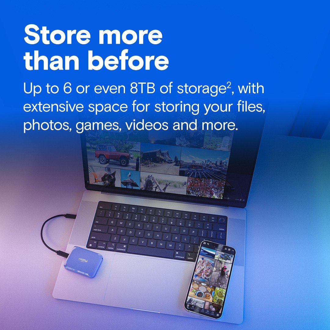Crucial X10 4TB Portable SSD