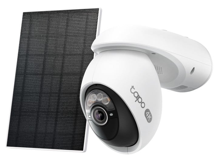 TP-LINK Solar-Powered Pan/Tilt Security Camera Kit 4K 8MP