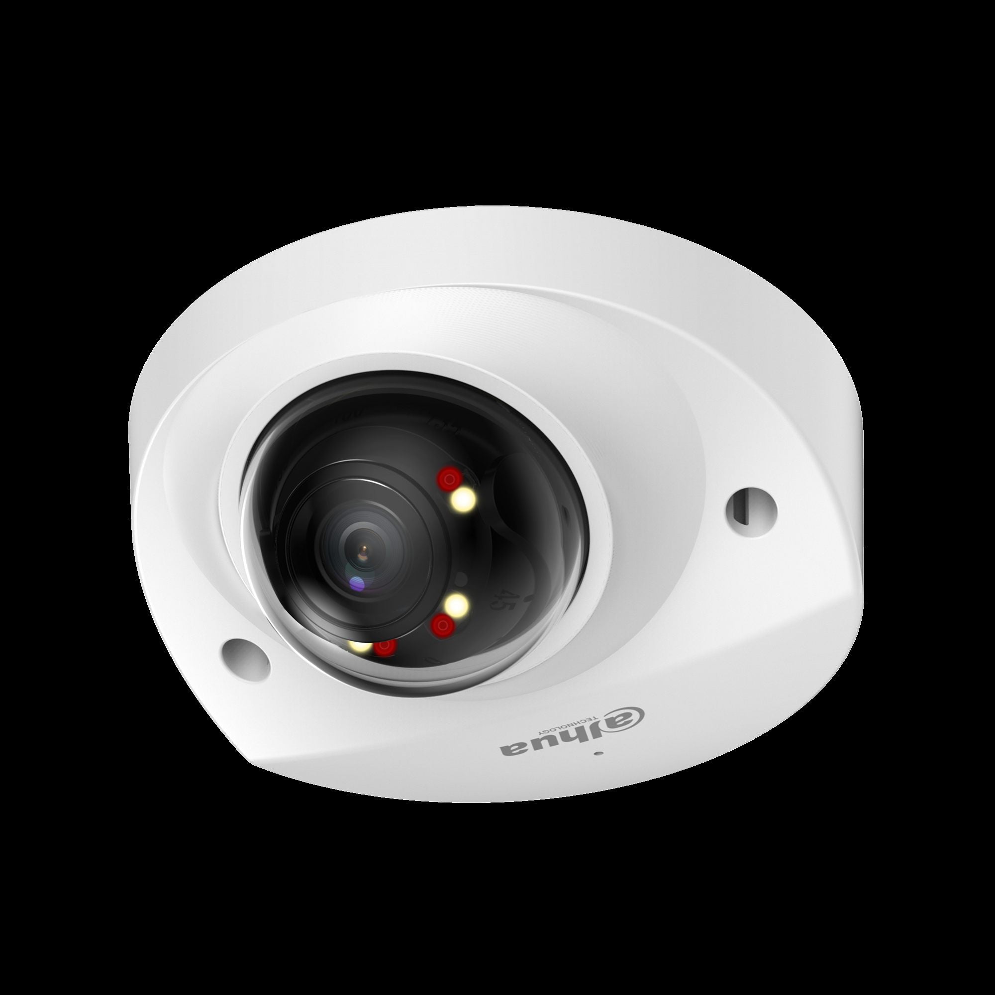 Dahua IPC-HDBW2449F-AS-IL-0280B Caméra réseau dôme fixe 4MP Smart Dual Light WizSense