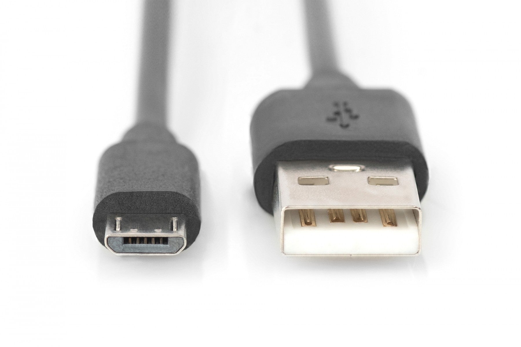Digitus DB-300127-010-S câble USB 1 m USB A Micro-USB B 0,48 Gbit/s Noir